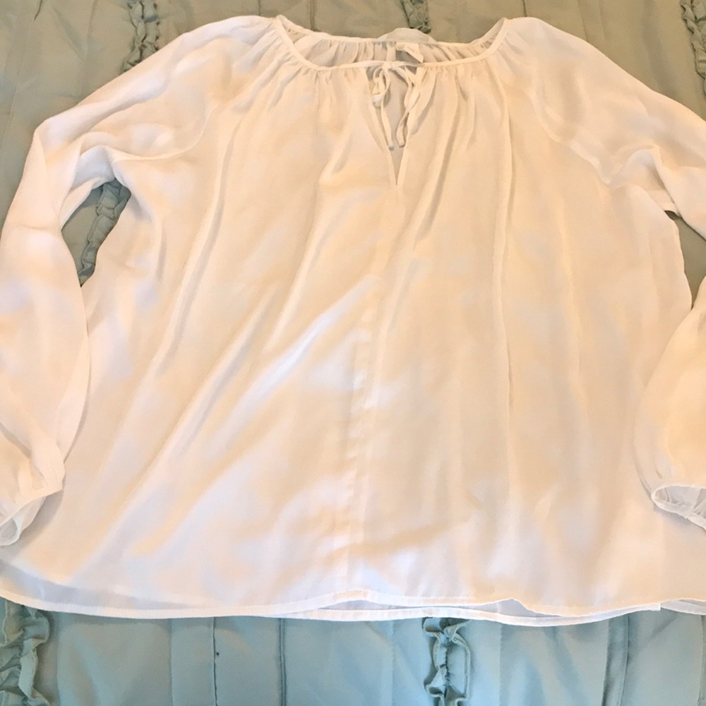Cream blouse